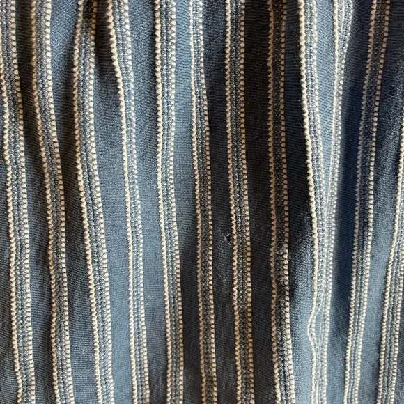 Matilda Jane Enchanted Garden Blue Roxie Striped Smocked Tank | Size Large - Picture 7 of 8